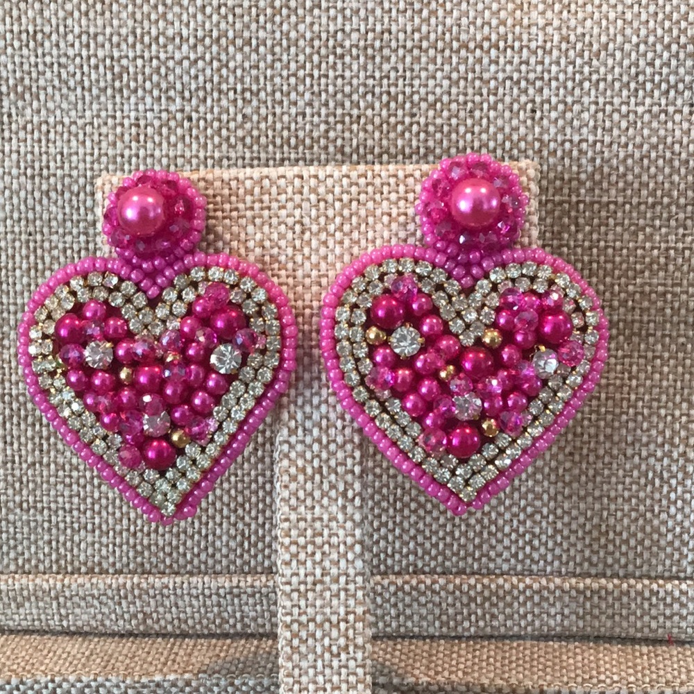 Earrings beautiful handmade 1 pair each color